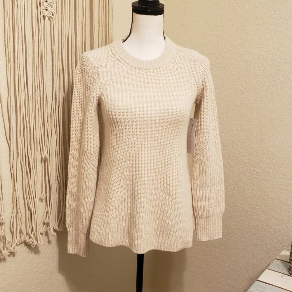 Athleta Sierra Crew Sweater NEW